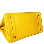 Hermes Birkin 35 Cushvel Havana x Jaune
