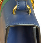 Gucci Navy Blue Sylvie Leather Crossbody Bag
