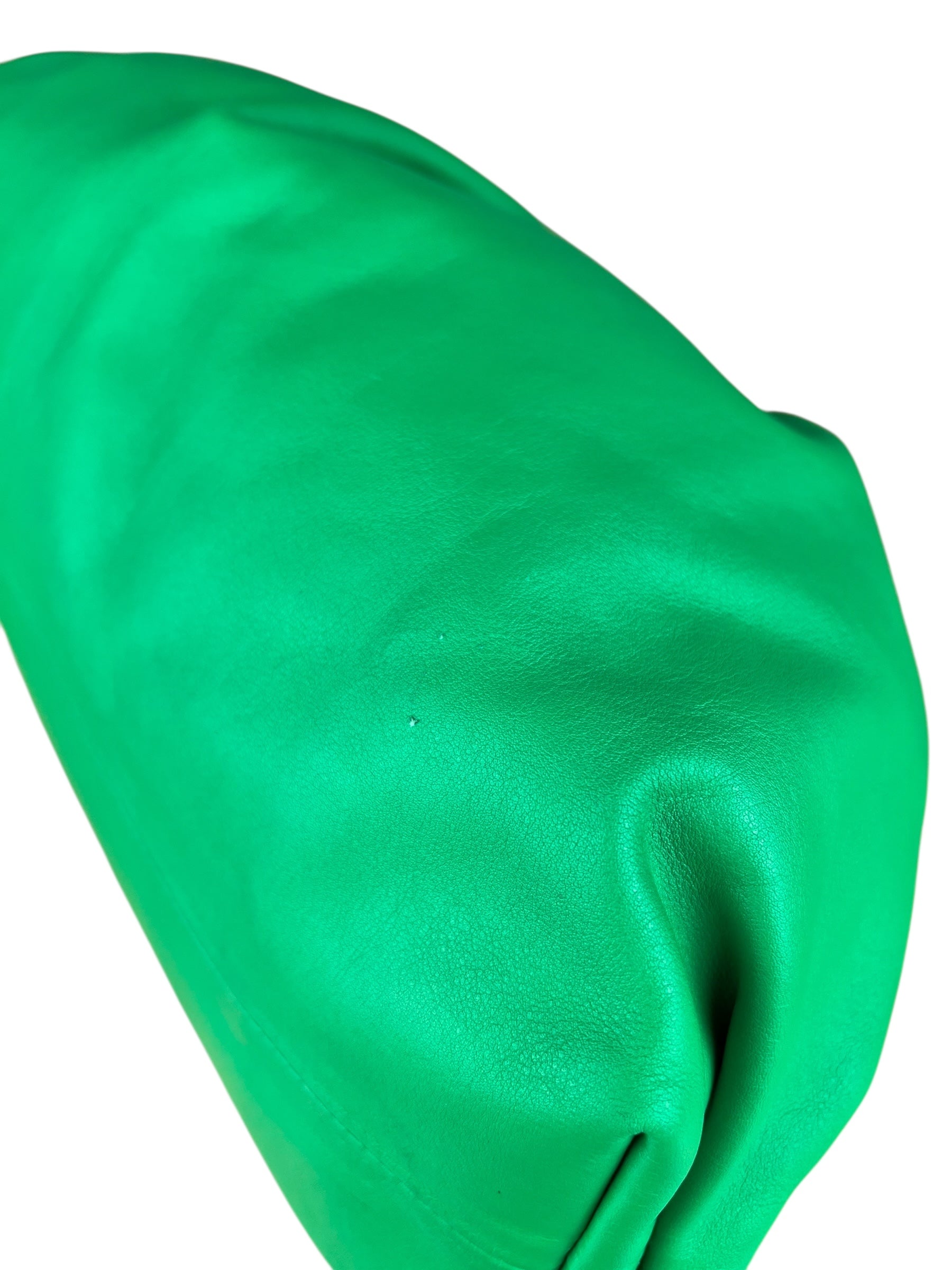 Bottega Veneta Green Large Pouch Clutch