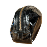 Prada Black Patent Vernice Cosmetic Pouch