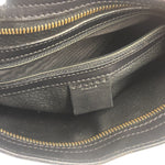 Celine Coated Canvas Stripped Macadam Crossbody