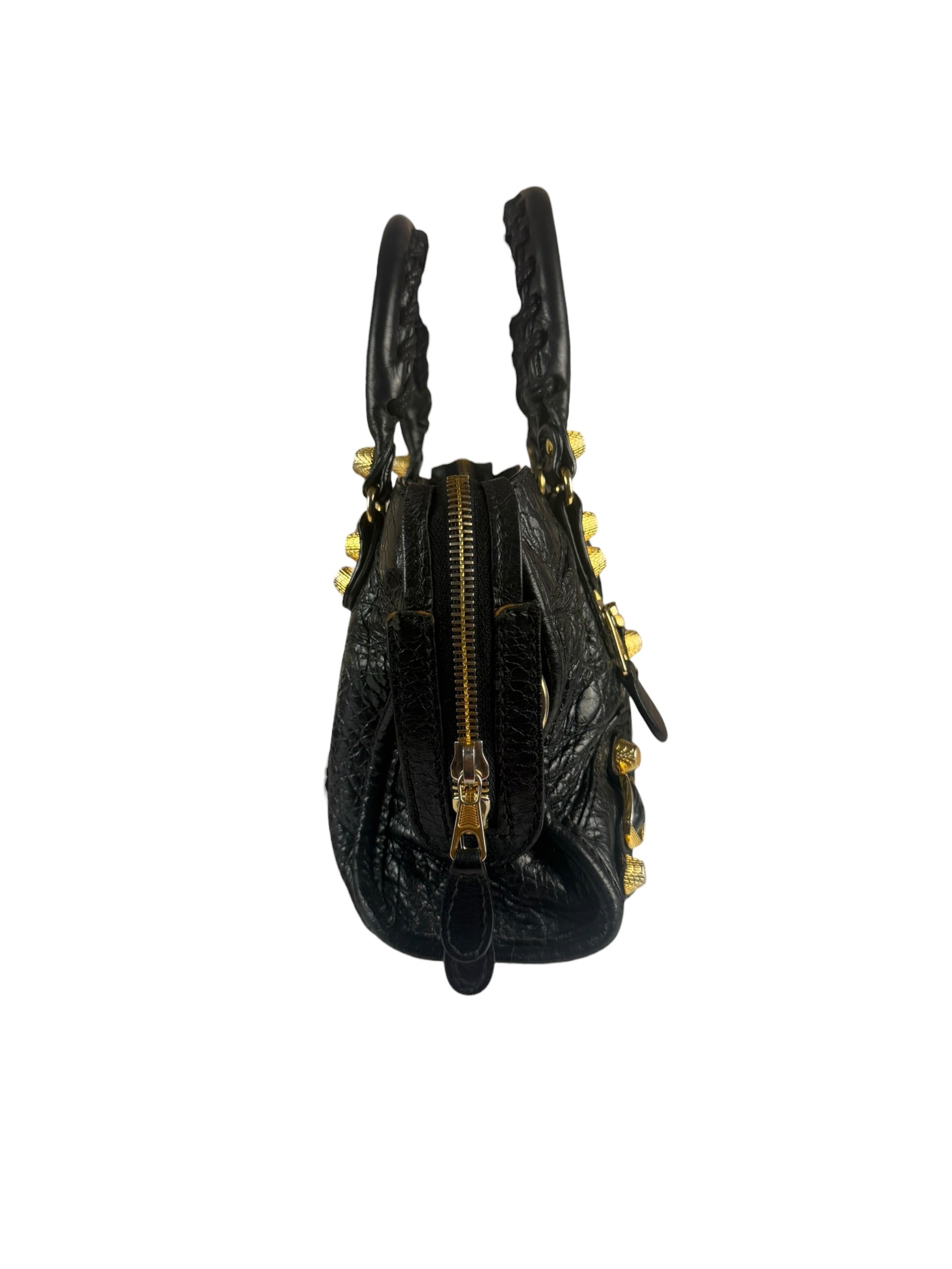 Balenciaga Black Calfskin Mini Le City Bag