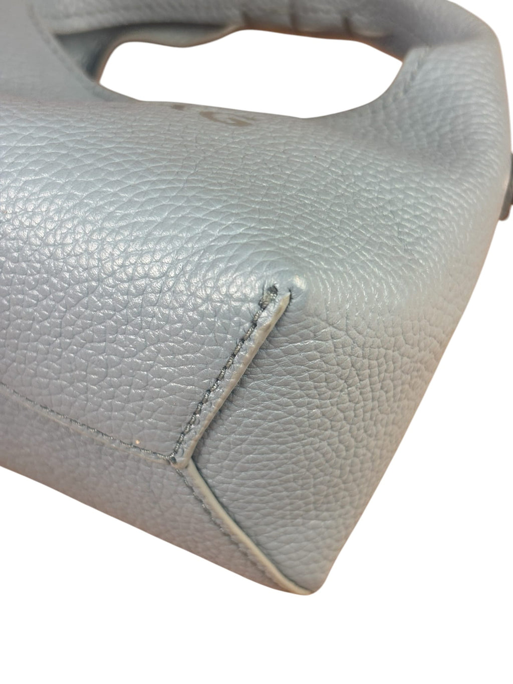 Marc Jacobs Cloud Blue Pebbled Leather Nano The Sack Two-Way Hobo