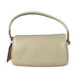 Coach Beige Leather Pillow Tabby 26 Shoulder Bag