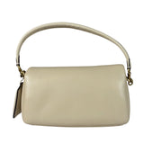 Coach Beige Leather Pillow Tabby 26 Shoulder Bag