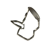 Guess White Dial Triangular Link Strap