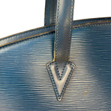 Louis Vuitton Blue Epi Saint Jacques GM Shoulder Bag