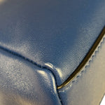 Fendi Navy Leather Peekaboo Micro Two-Way Bag