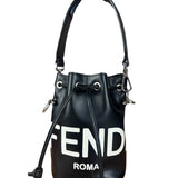 Fendi Black Mon Trésor Mini Bucket Bag
