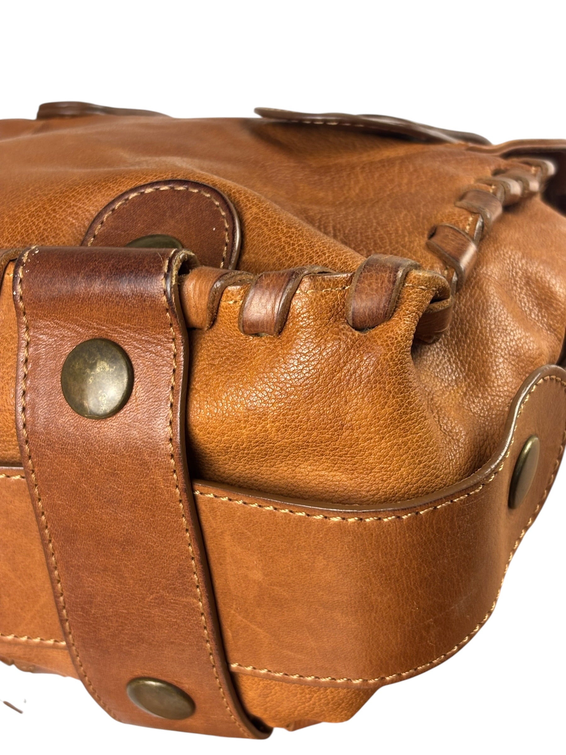 Chloe Brown Silverado Messenger Bag