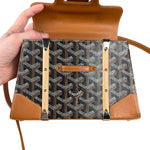 Goyard Mini Goyardine Saigon Top Handle Bag