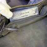 Balenciaga Vintage Purple Classic Motorcycle City Bag