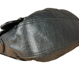 Fendi B Biz Black Leather Shoulder Bag