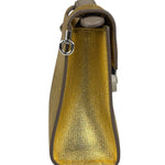 Christian Dior Gold/Metallic Leather Diorever Shoulder Bag