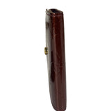 Louis Vuitton Burgundy Vernis Elise Compact Wallet