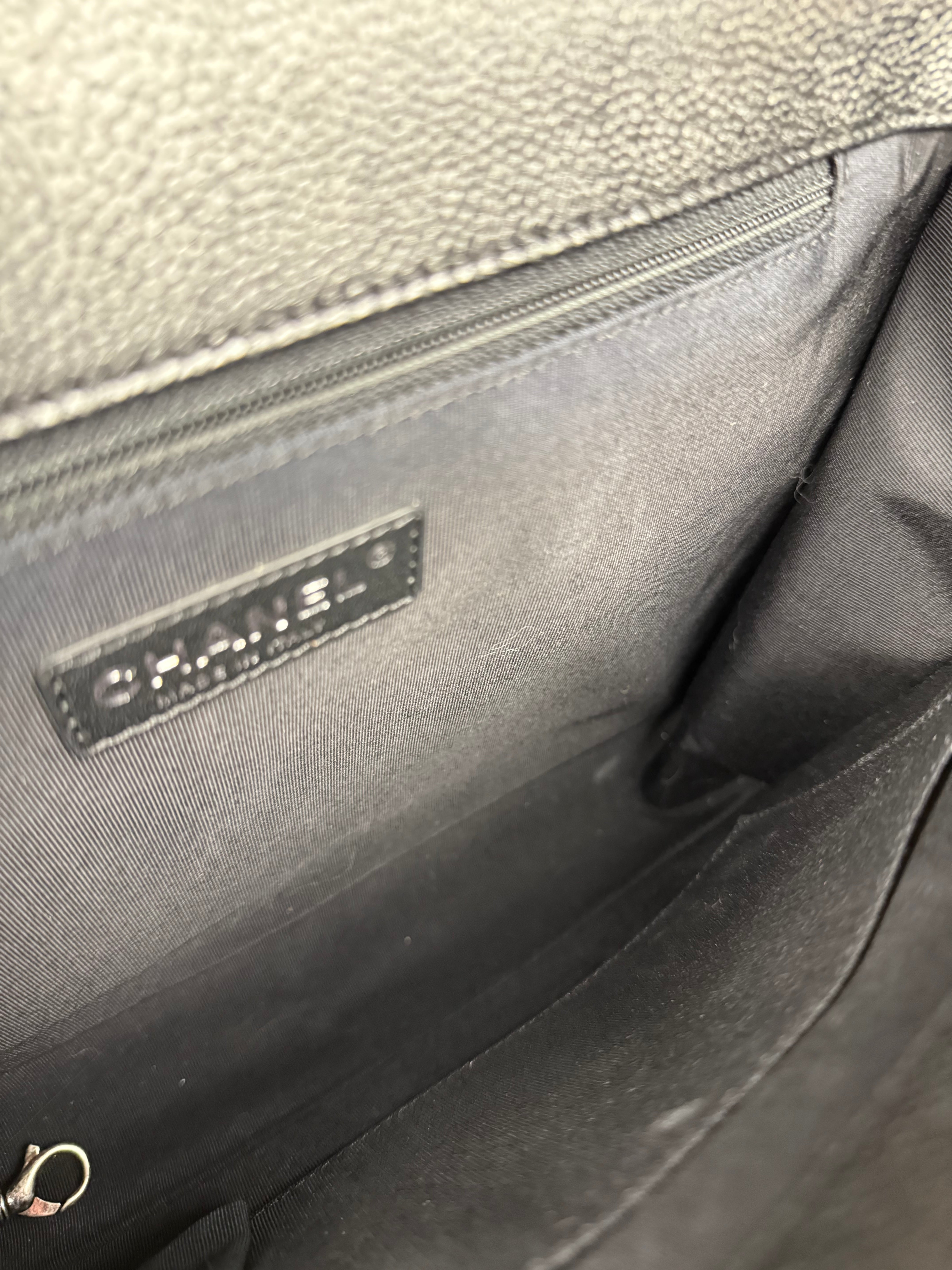 Chanel MultiColor Quilted Tweed Boy Bag