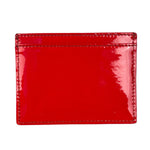 Vivienne Westwood Red Debossed Orb Card Holder