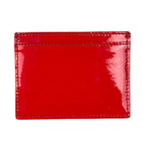 Vivienne Westwood Red Debossed Orb Card Holder