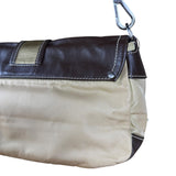 Prada Tessuto Buckle Shoulder Bag