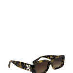Off-White Tortoiseshell Rectangular C/O The Sun Sunglasses