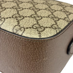 Gucci Beige GG Supreme Ophidia Camera Bag