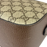 Gucci Beige GG Supreme Ophidia Camera Bag