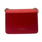 Bvlgari Red Calfskin Serpenti Forever Galuchat Crossbody Bag