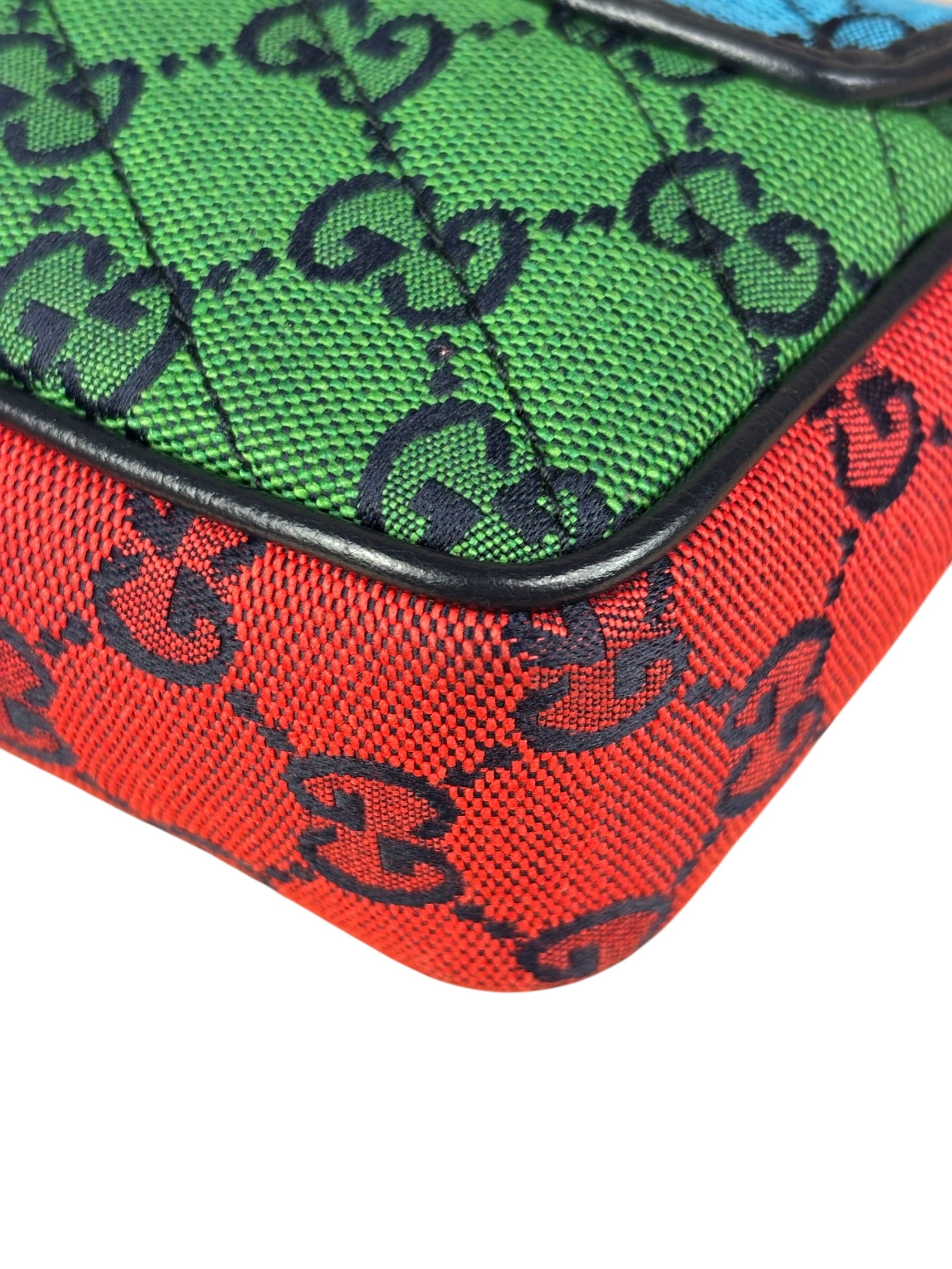 Gucci GG Multicolor Marmont Super Mini