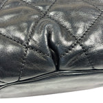 Chanel Black Quilted Lambskin Cloudy Bundle Hobo 2005