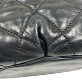 Chanel Black Quilted Lambskin Cloudy Bundle Hobo 2005