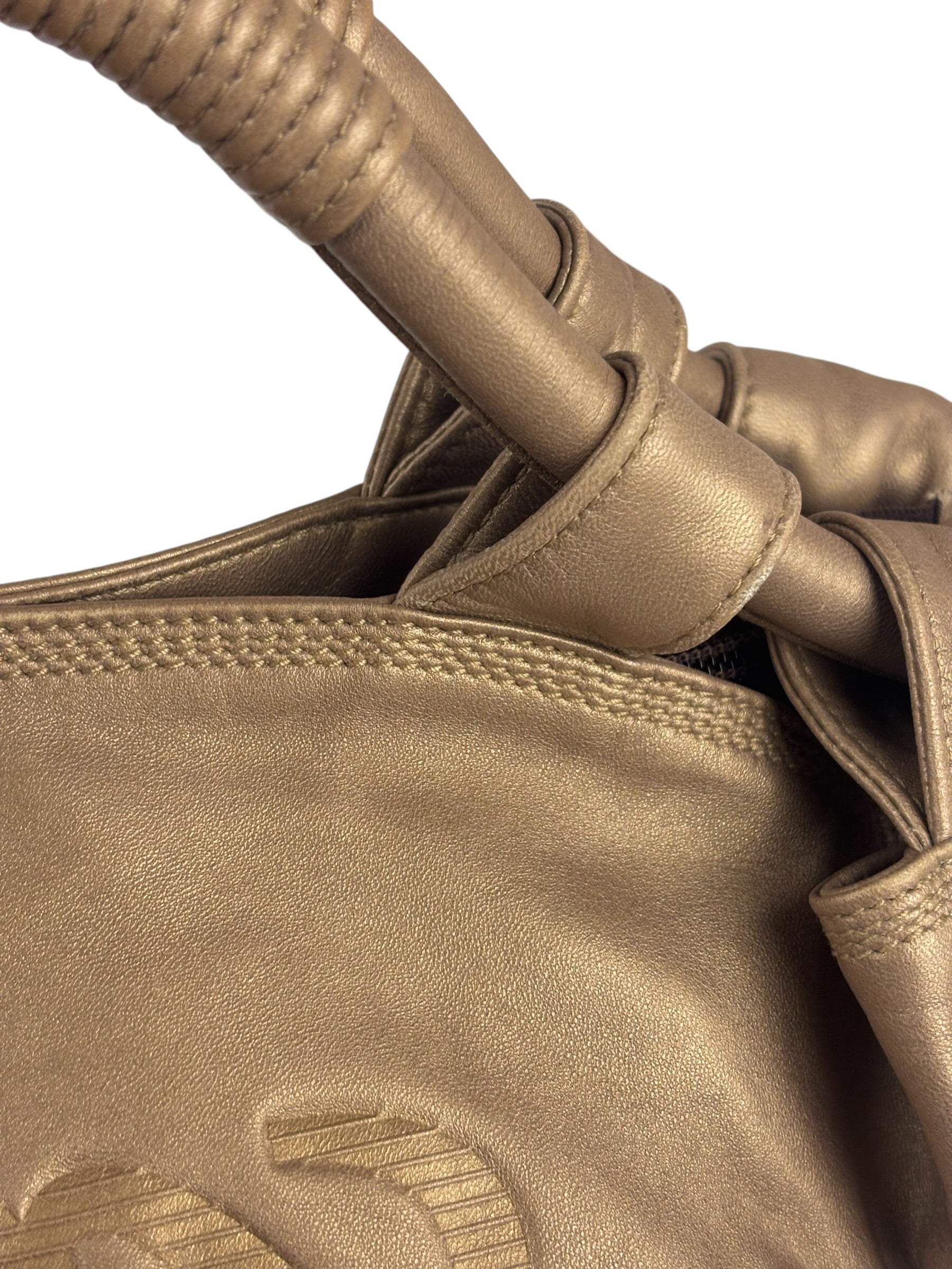 Loewe Beige Nappa Aire Anagram Hand Bag