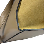Celine Tri-Color Beige Leather/Suede Trapeze Medium Two-Way Bag