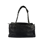 Chanel Black Calfskin Ritz Flap Bag 2007