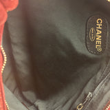 Chanel Bordeaux Suede Tortoise Chain Shoulder Bag '97-'99