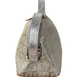 Fendi Vintage Zucchino FF Logo Shoulder Bag