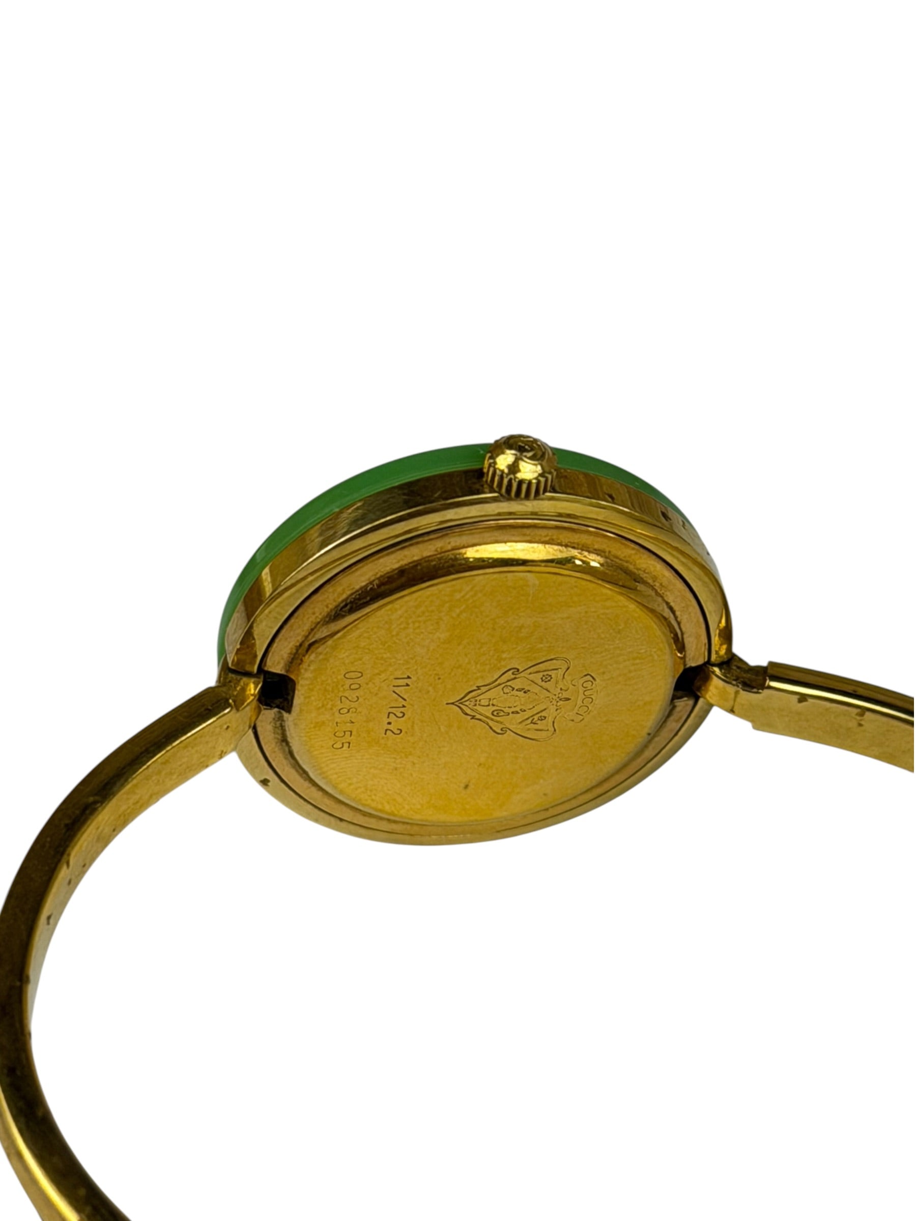 Gucci Interchangeable Bezel Watch Gold Plated Bangle