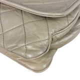 Chanel Light Grey Quilted Mademoiselle Chain Flap Bag 2008