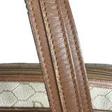 Christian Dior Vintage Beige Honeycomb Boston Bag