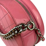 Chanel Pink Patent Leather Round as Earth Two-Way Bag 2018