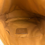 Coach Camel Leather Paxton Bucket Crossbody