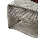 Chloé Canvas Beige/Brown Medium Woody Tote