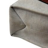 Chloé Canvas Beige/Brown Medium Woody Tote