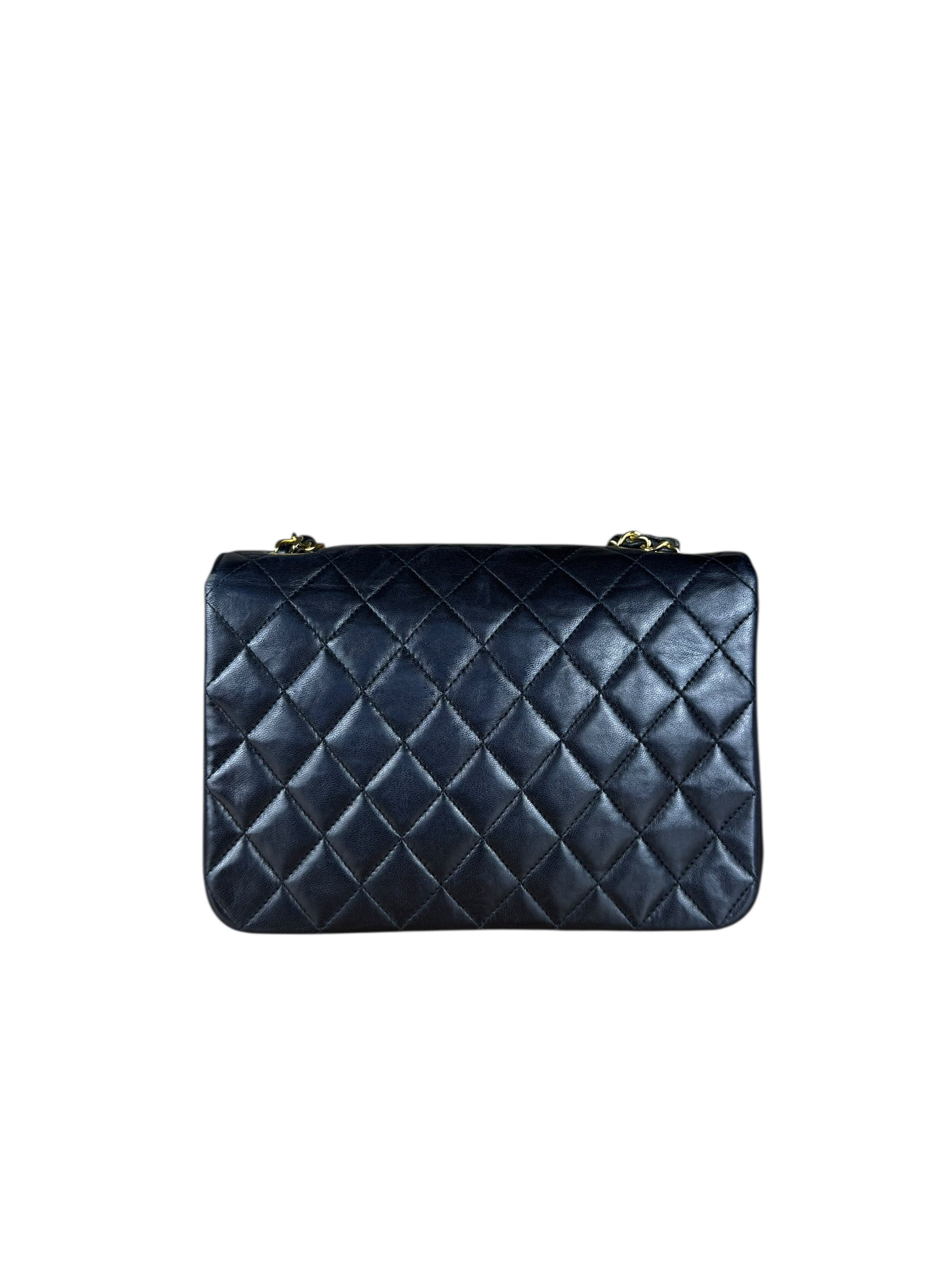 Chanel CC Black Classic Flap Bag 1988