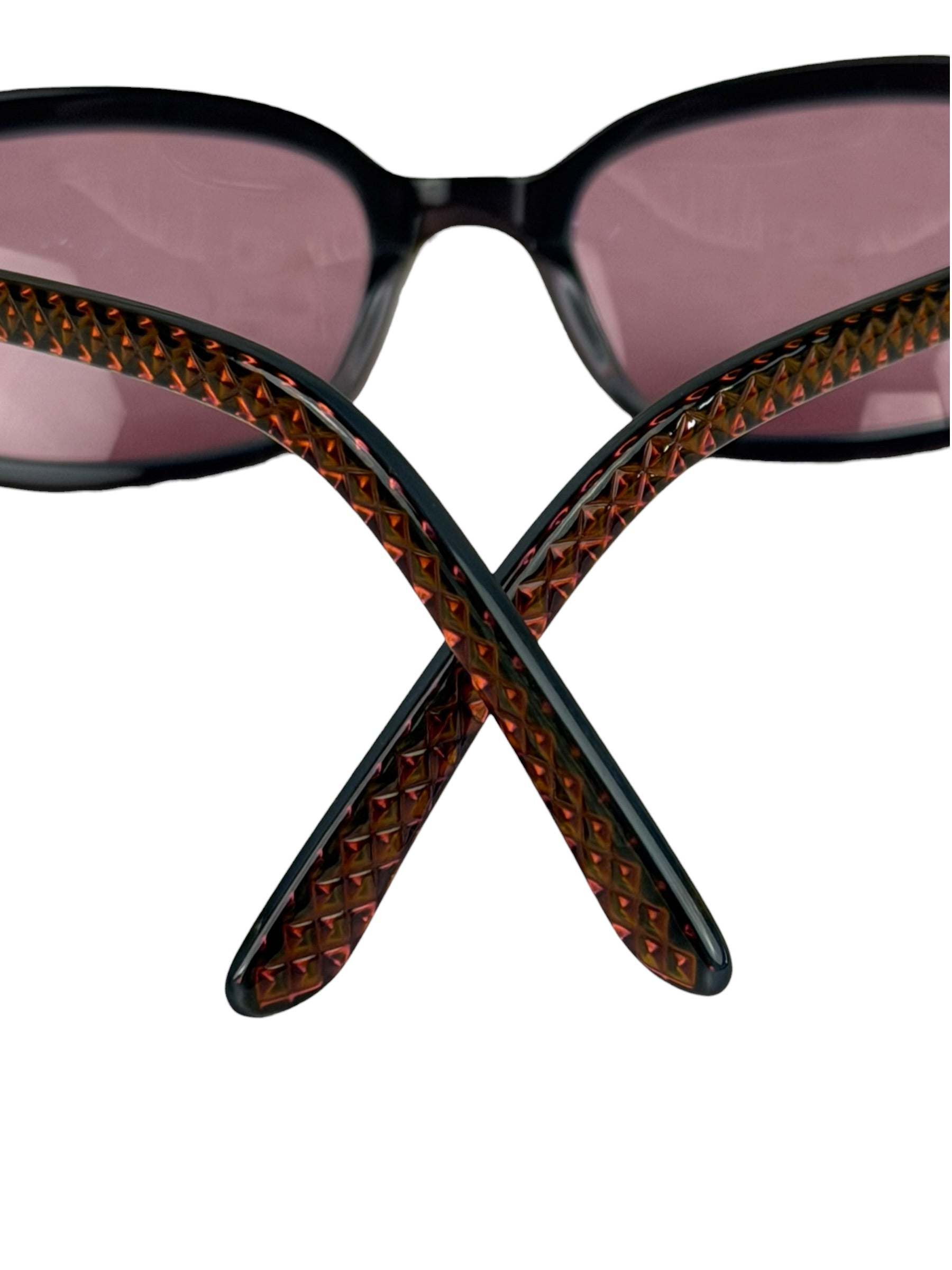 Chanel Vintage Pink Tinted Gradient Reading Sunglasses