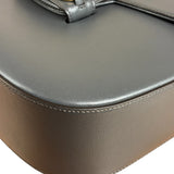 Gucci Grey Leather 1955 Horsebit Shoulder Bag