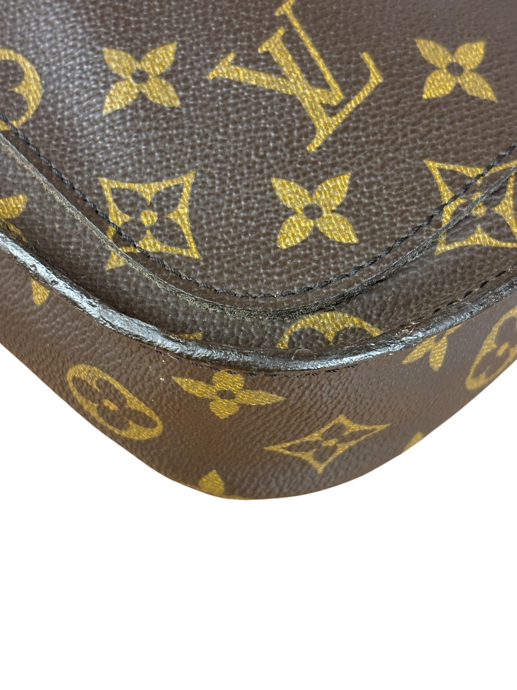 Louis Vuitton Vintage Canvas Monogram Saint Cloud Bag PM
