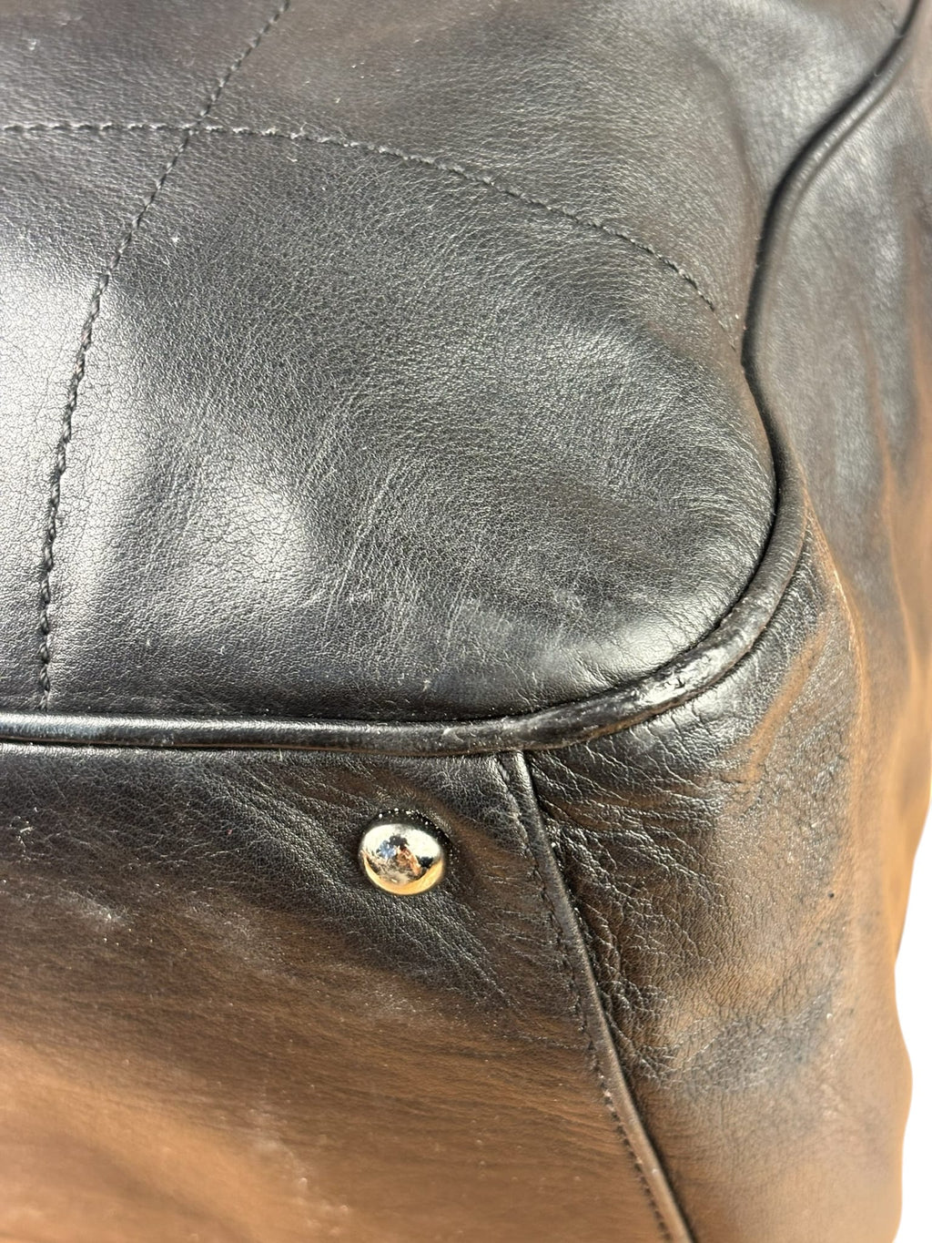 Chanel Black Lambskin Boston Chocolate Bar Bag
