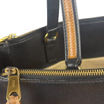 Chloe Black Leather Roy Large Zip Shoulder Bag