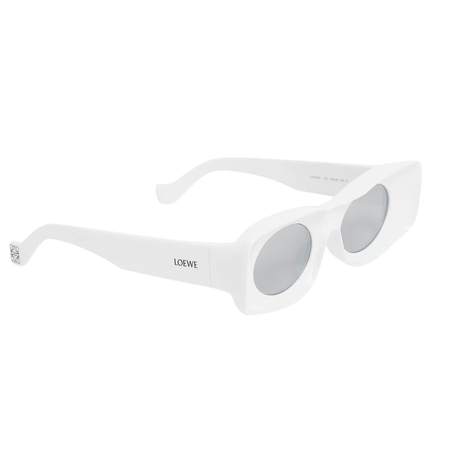 Loewe Ibiza Rectangular Frame Sunglasses White