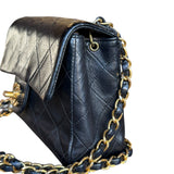 Chanel Black Leather Classic Mini Flap Bag ‘94-‘96